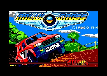 Rally Cross (UK) (1989) (Trainer) screen shot title